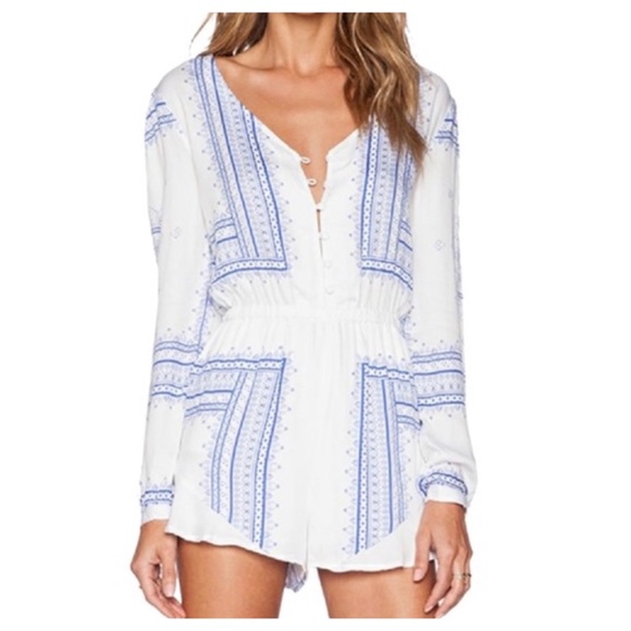 The JETSET Diaries Settle Down Romper - Picture 1 of 12